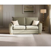 Bella Olive Fabric 2 Seater Sofa