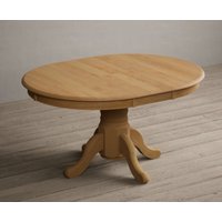 Extending Hertford 100cm - 130cm Solid Oak Pedestal Dining Table