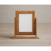 Parker Solid Oak Dressing Table Mirror