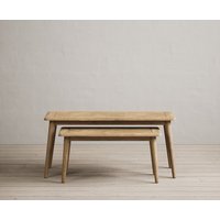Parven Solid Oak Compact Nesting Coffee Tables