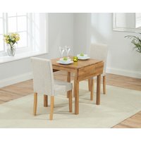 Oak Furniture Superstore, Oxford 70cm Solid Oak Extending Dining Table With 2 Black Lila Fabric Chairs Oak Furniture Superstore, Oxford 70cm Solid Oak Extending Dining Table With 2 Black Lila Fabric Chairs