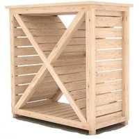 One Garden Enjoy 21% Discount on the Shire Woodlowe Cross Log Storage Solution