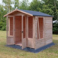 Shire Enchanted Cottage Children's Playhouse, Brown