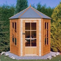 7'1 x 6'2 Shire Gazebo Hexagonal Summerhouse