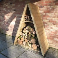 One Garden Enjoy a 20% Discount on the Shire Large Triangular Log Storage Solution