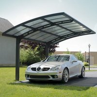 Palram - Canopia Canopia by Palram Arizona Wave Carport - Grey, Grey