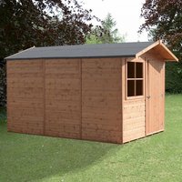 Barraca 7 X 10 Shiplap Apex Shed - Shire | TJ Hughes