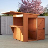 Shire Garden Bar & Storage Shed, Brown