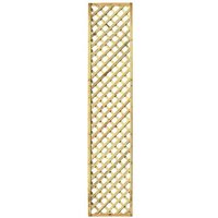 Zest Hillside Diamond Trellis 1ft x 6ft - 3 Pack
