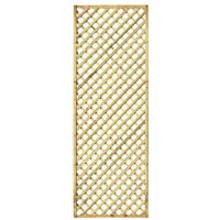 Zest Hillside Diamond Trellis 2ft x 6ft - 3 Pack