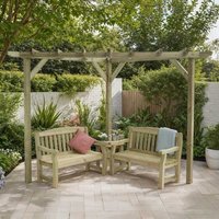 One Garden Deal Enjoy 24% Discount on Zest Ludlow Corner Pergola