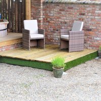 Swift Deck Complete Decking Kit 2.4m x 2.4m Swift Deck Complete Decking Kit 2.4m x 2.4m