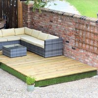 Swift Deck Complete Decking Kit 2.4m x 4.7m Swift Deck Complete Decking Kit 2.4m x 4.7m