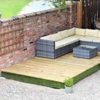 Swift Deck Complete Decking Kit 2.4m x 7.0m Swift Deck Complete Decking Kit 2.4m x 7.0m