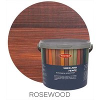 Protek Shed and Fence Stain - Rosewood 5 Litre