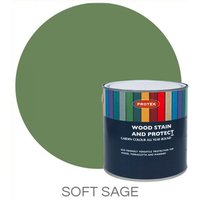 Protek Wood Stain & Protector - Soft Sage 5 Litre