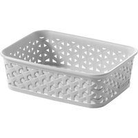 Curver My Style A6 Rattan Tray - Grey