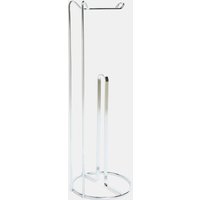 OHS Freestanding Toilet Roll Holder - Silver