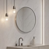 OHS Round Mirror - Silver