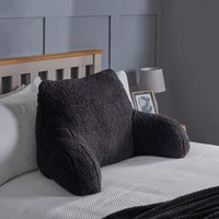 OHS Teddy Cuddle Cushion - Black