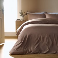 OHS Plain Duvet Cover Set, Natural - Double