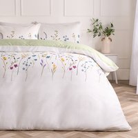 Online Home Shop OHS Floral Border Duvet Set Multi King