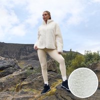 OHS Teddy Full Zip Fleece - Cream, Small/ Medium
