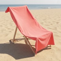 OHS Beach Towel - Coral