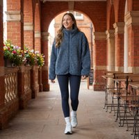 OHS Teddy Full Zip Fleece, Slate - Small/Medium