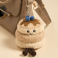 OHS Maple The Blueberry Pancake Keyring - Natural
