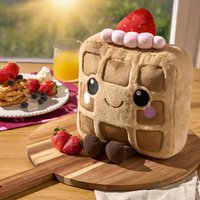 OHS Honey The Waffle Cushion - Natural/Pink