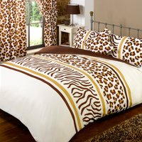 Durban Bumper Duvet Set With Matching Curtains, Tie Backs & Cushion Cover - Single