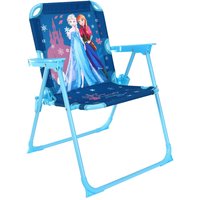 Kids Folding Frozen Camping Chair - Blue