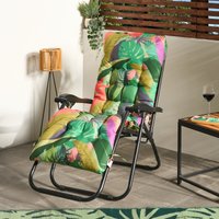 OHS Palm Print Gravity Chair Cushion - Green