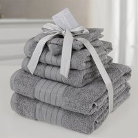 OHS Towel Bale 6 Piece - Grey