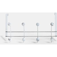 OHS Metal Over Door Hook - White Marble