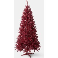 Save 14% on a 6ft Burgundy Christmas Tree at Online Home Shop