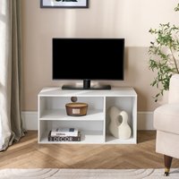 OHS Oslo 3 Cube TV Unit - White