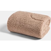 OHS Sherpa Soft Quilted Pet Blanket - Natural