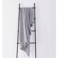 Fleece Blanket 120x150cm - Silver