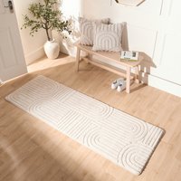 OHS Tufted Arches Runner - Stone