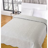 Victoria Bedspread - Silver