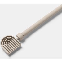 OHS 16mm Extendable Arches Curtain Pole, Natural - 120-220cm