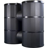 1200L Doublo Polytank Water Tank - Black