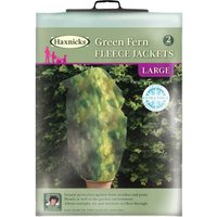 Haxnicks Fleece Jackets Large (2 Pack) Green 35gsm Polypropylene Fleece