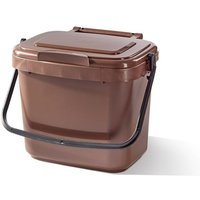 5L Brown Kerbside Recycling Caddy – Kitchen & Household Waste Bin Straights Manufacturing