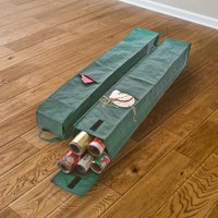 Pack of 2 Bosmere Wrapping Paper Storage Bags Green
