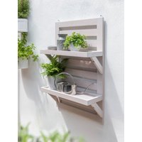 Florenity Galaxy Hanging Shelf - Grey White Norfolk Leisure
