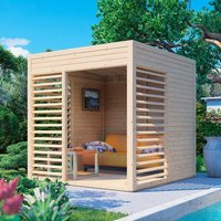 Rowlinson Garden Lounge Gazebo – Natural
