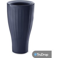 TruDrop Cup 19" Self Watering Planter In Midnight Blue